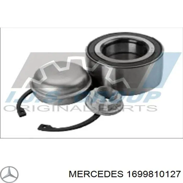 1699810127 Mercedes cojinete de rueda delantero