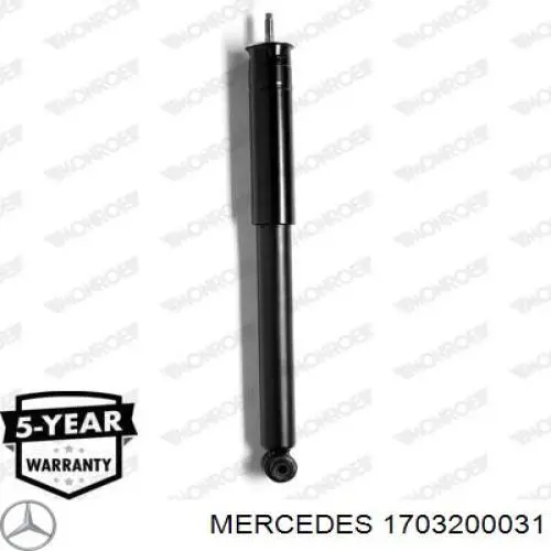 1703200031 Mercedes amortiguador trasero