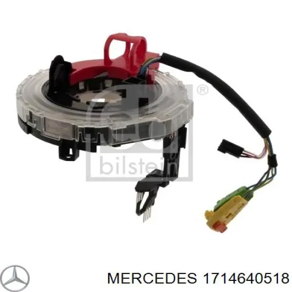 1714640518 Mercedes anillo airbag del volante