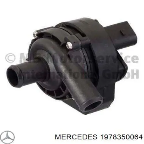 1978350064 Mercedes bomba de agua, adicional eléctrico