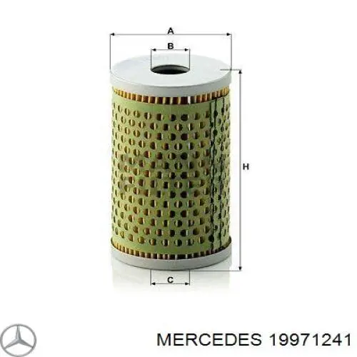 19971241 Mercedes anillo retén, cigüeñal