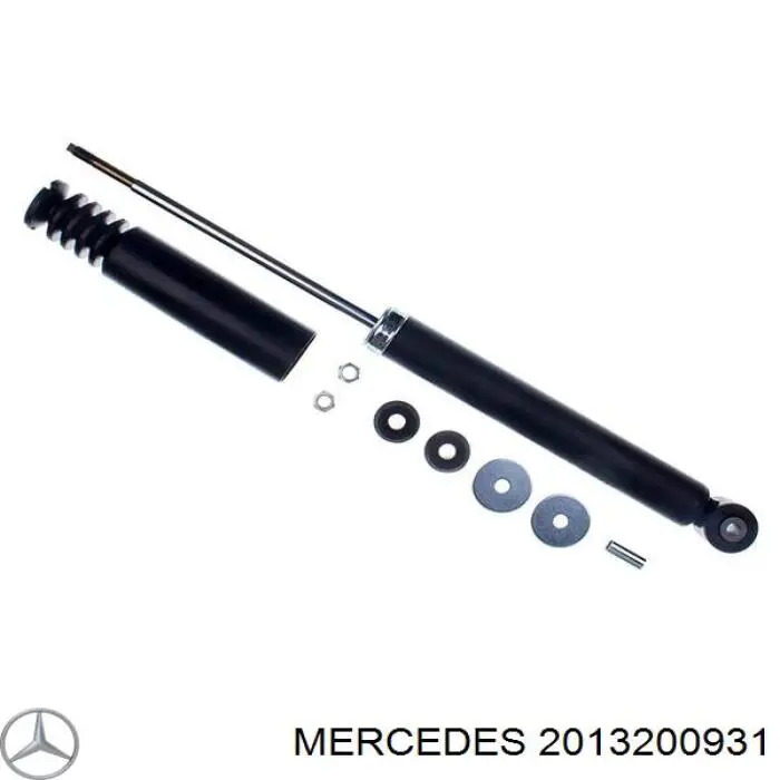 2013200931 Mercedes amortiguador trasero