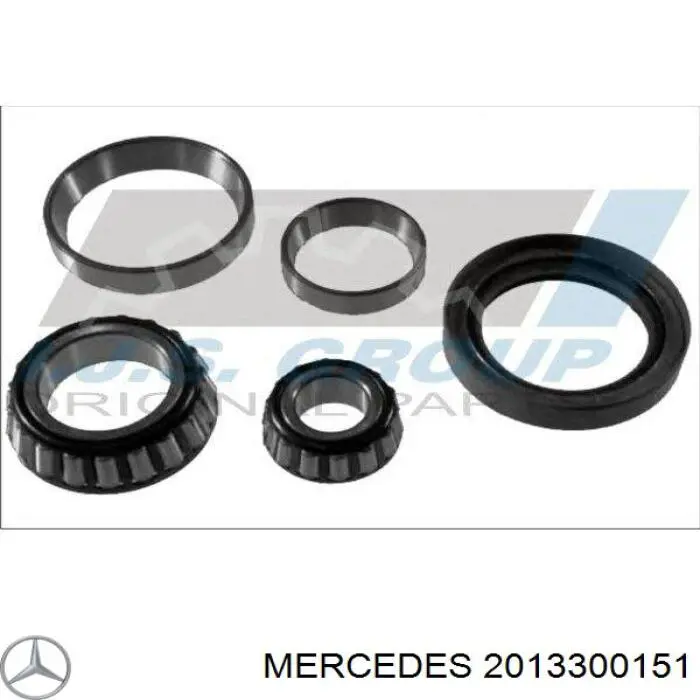 2013300151 Mercedes cojinete de rueda delantero