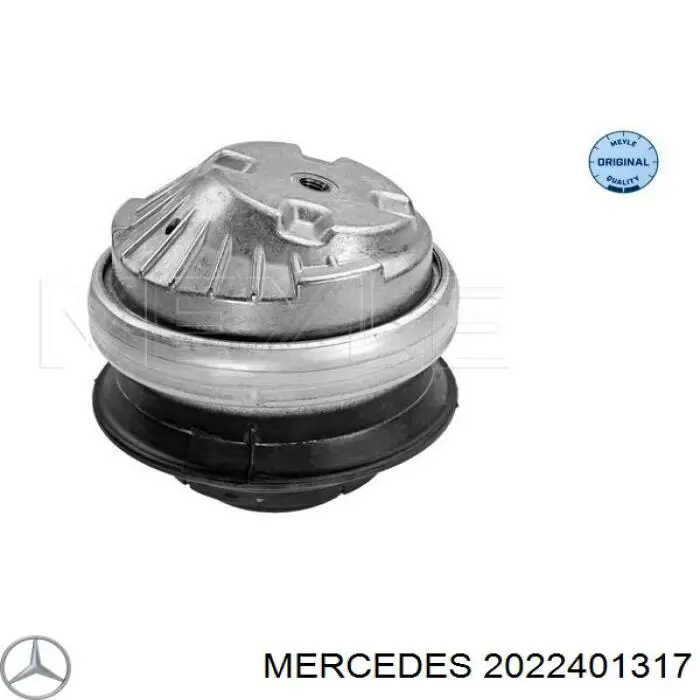 2022401317 Mercedes almoahada (soporte Del Motor Izquierda / Derecha)