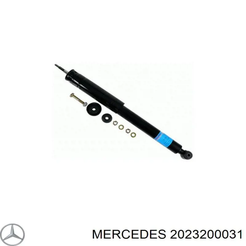 2023200031 Mercedes amortiguador trasero