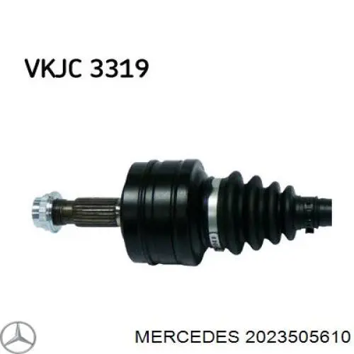  Árbol de transmisión trasero para Mercedes C W202