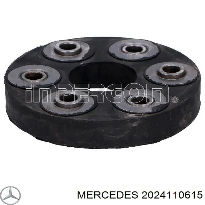 2024110615 Mercedes articulación, árbol longitudinal, delantera