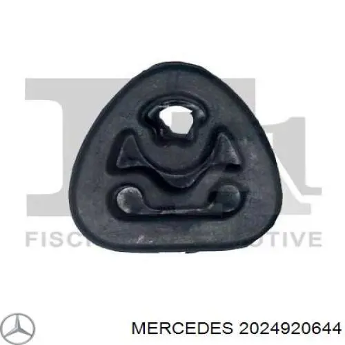 2024920644 Mercedes soporte, silenciador