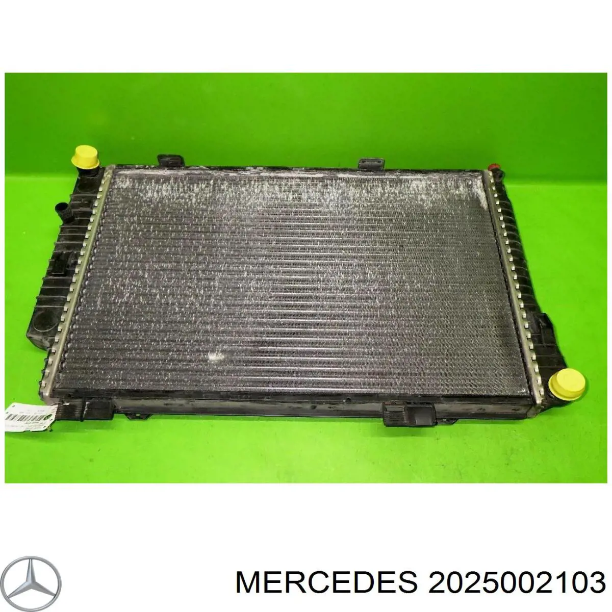 2025002103 Mercedes radiador refrigeración del motor