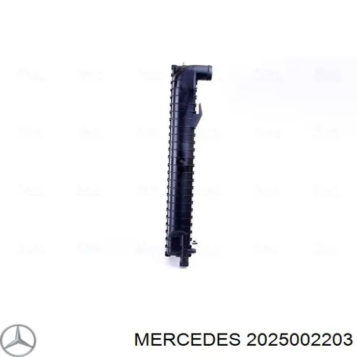 2025002203 Mercedes radiador refrigeración del motor