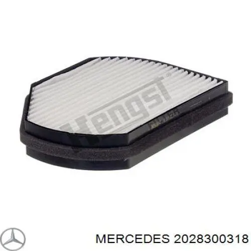 2028300318 Mercedes filtro de habitáculo