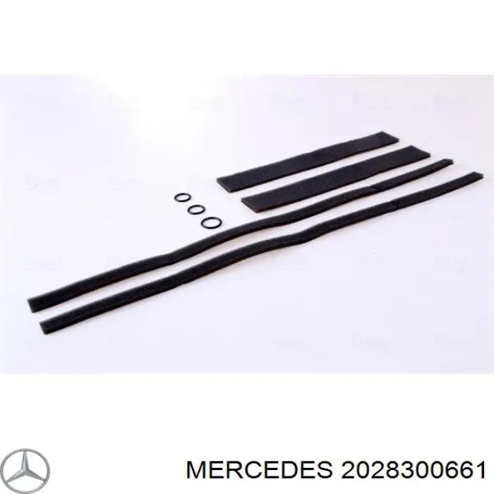 202 830 06 61 Mercedes radiador de calefacción