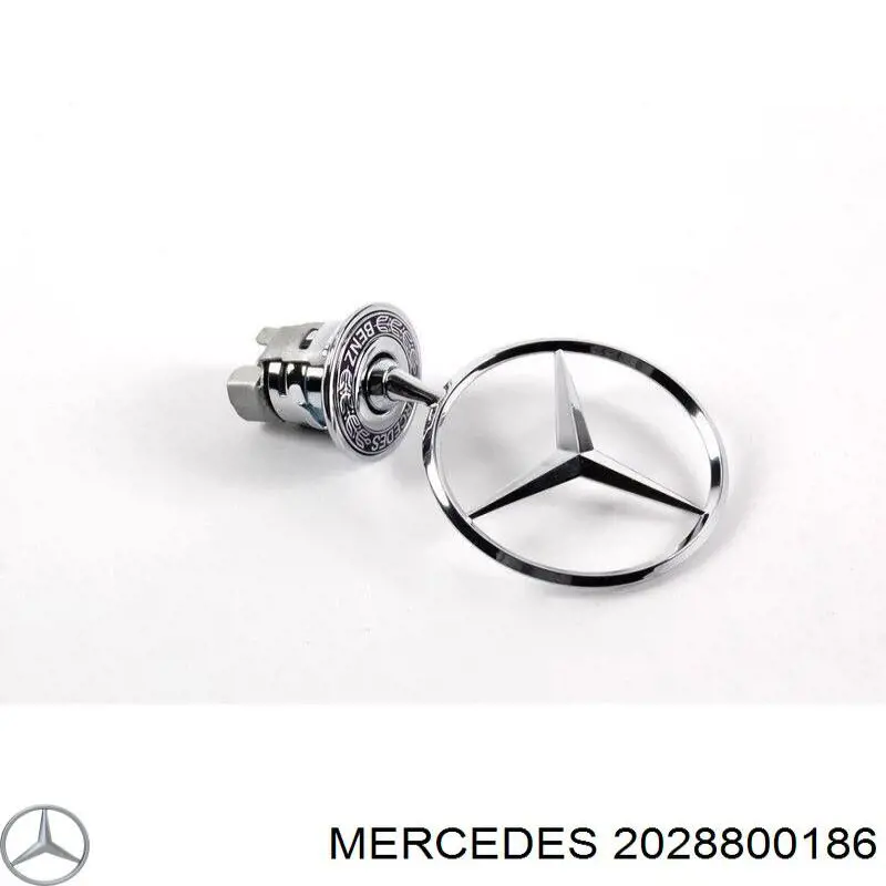  Emblema de capó para Mercedes CLK C208