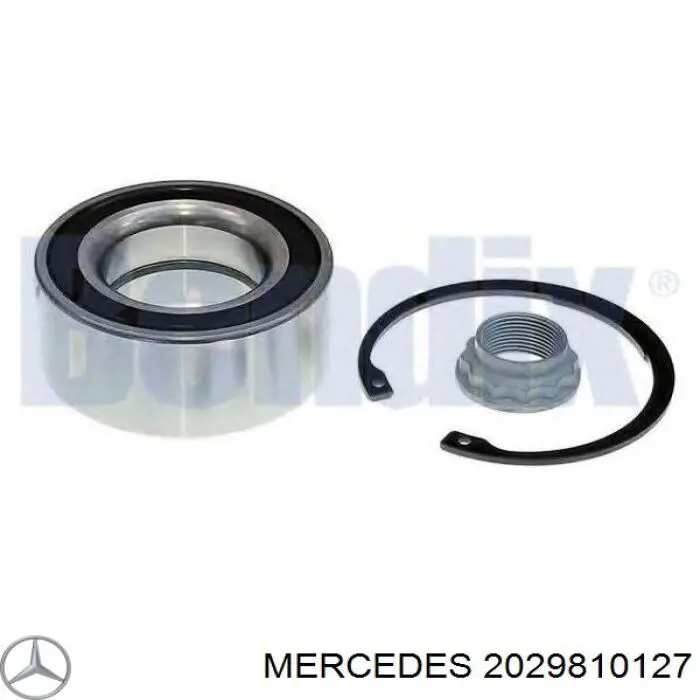 2029810127 Mercedes cojinete de rueda trasero