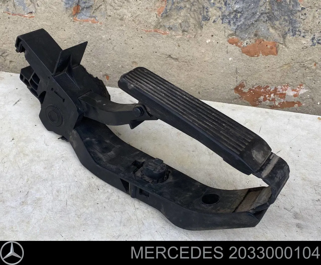 2033000104 Mercedes pedal de acelerador