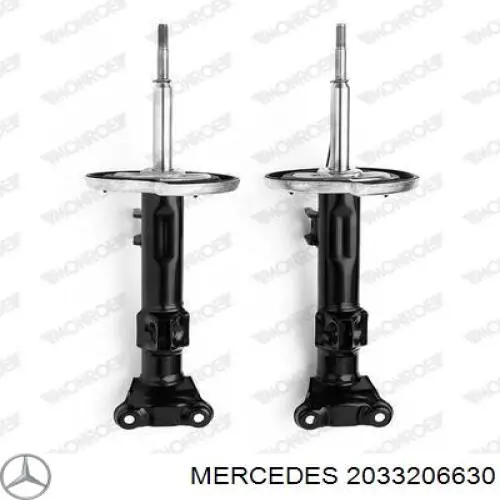 2033206630 Mercedes amortiguador delantero