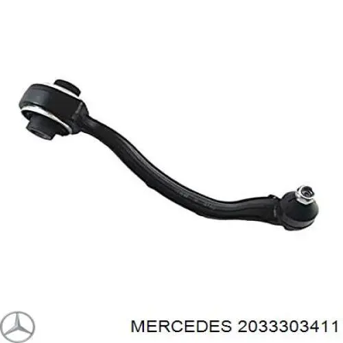 2033303411 Mercedes barra oscilante, suspensión de ruedas delantera, inferior derecha