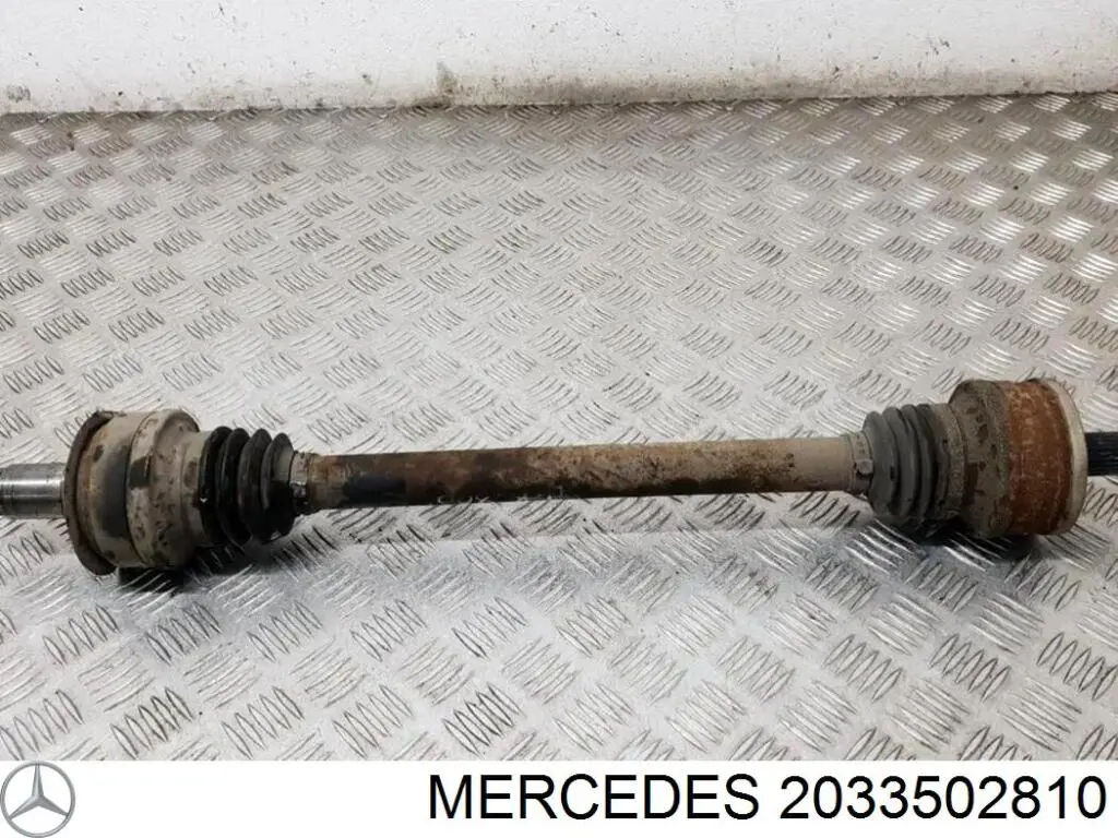 A2033506656 Mercedes árbol de transmisión trasero