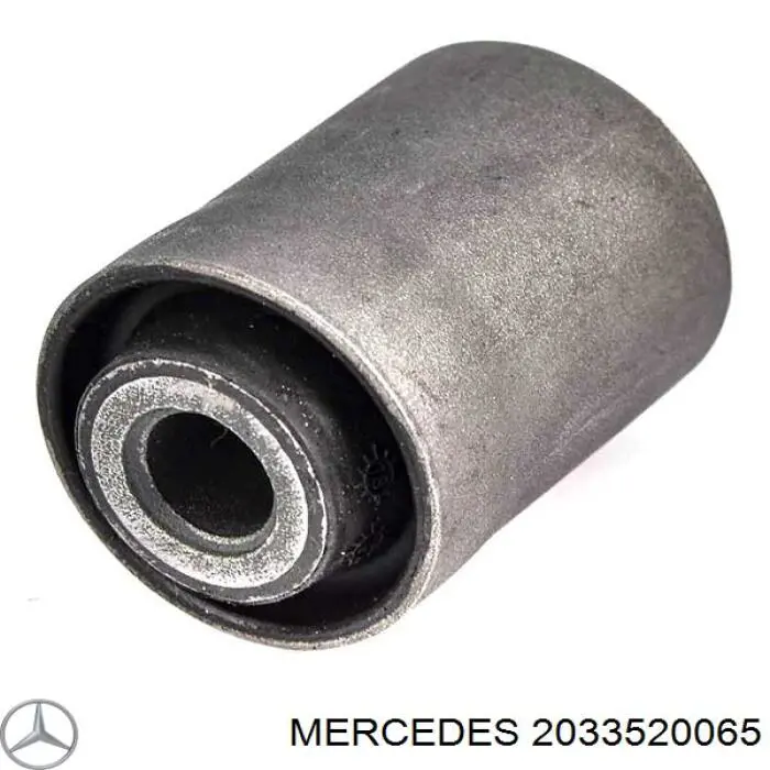 2033520065 Mercedes suspensión, barra transversal trasera, interior