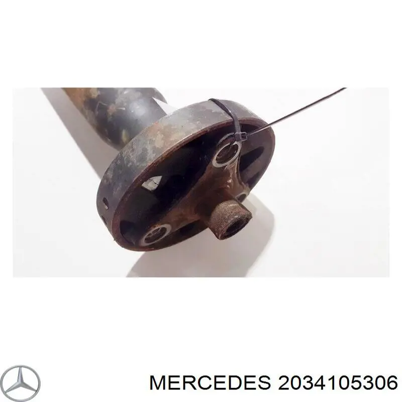 A2034105306 Mercedes árbol cardán trasero completo