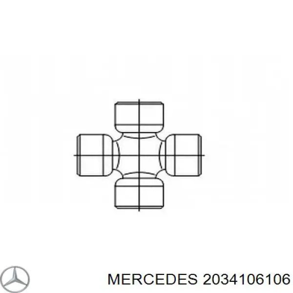  Árbol cardán, eje delantero para Mercedes C W203