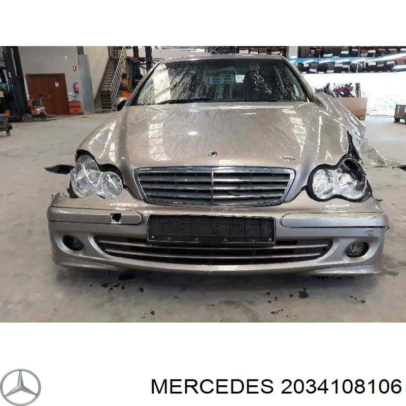 2034108106 Mercedes árbol cardán trasero completo