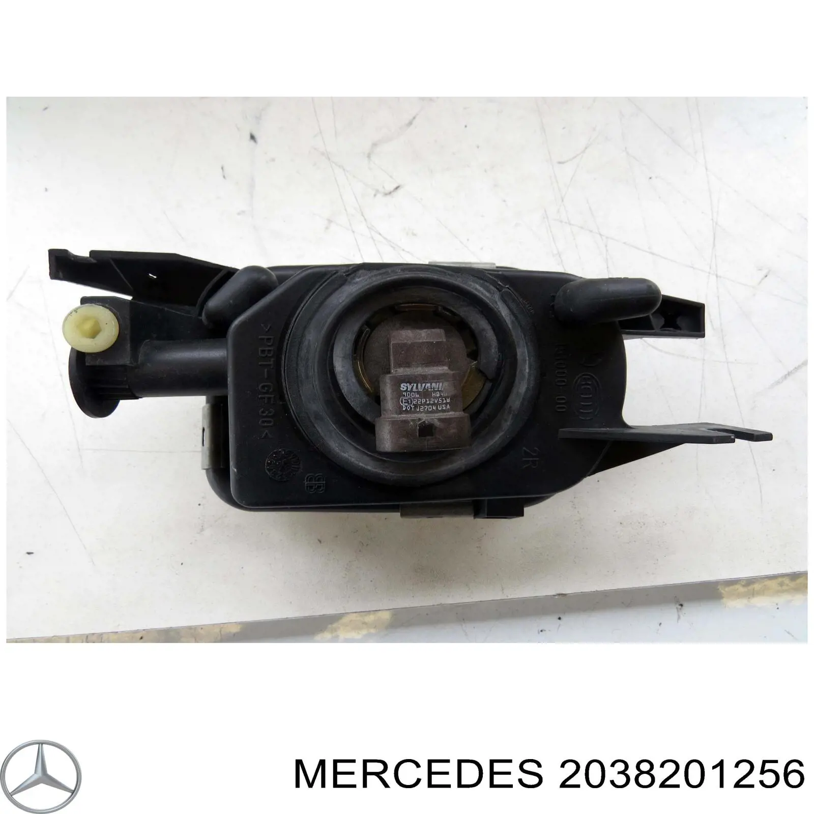 2038201256 Mercedes faro antiniebla derecho