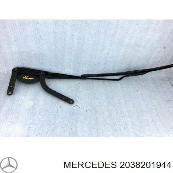 2038201944 Mercedes brazo del limpiaparabrisas, lavado de parabrisas, luna delantera