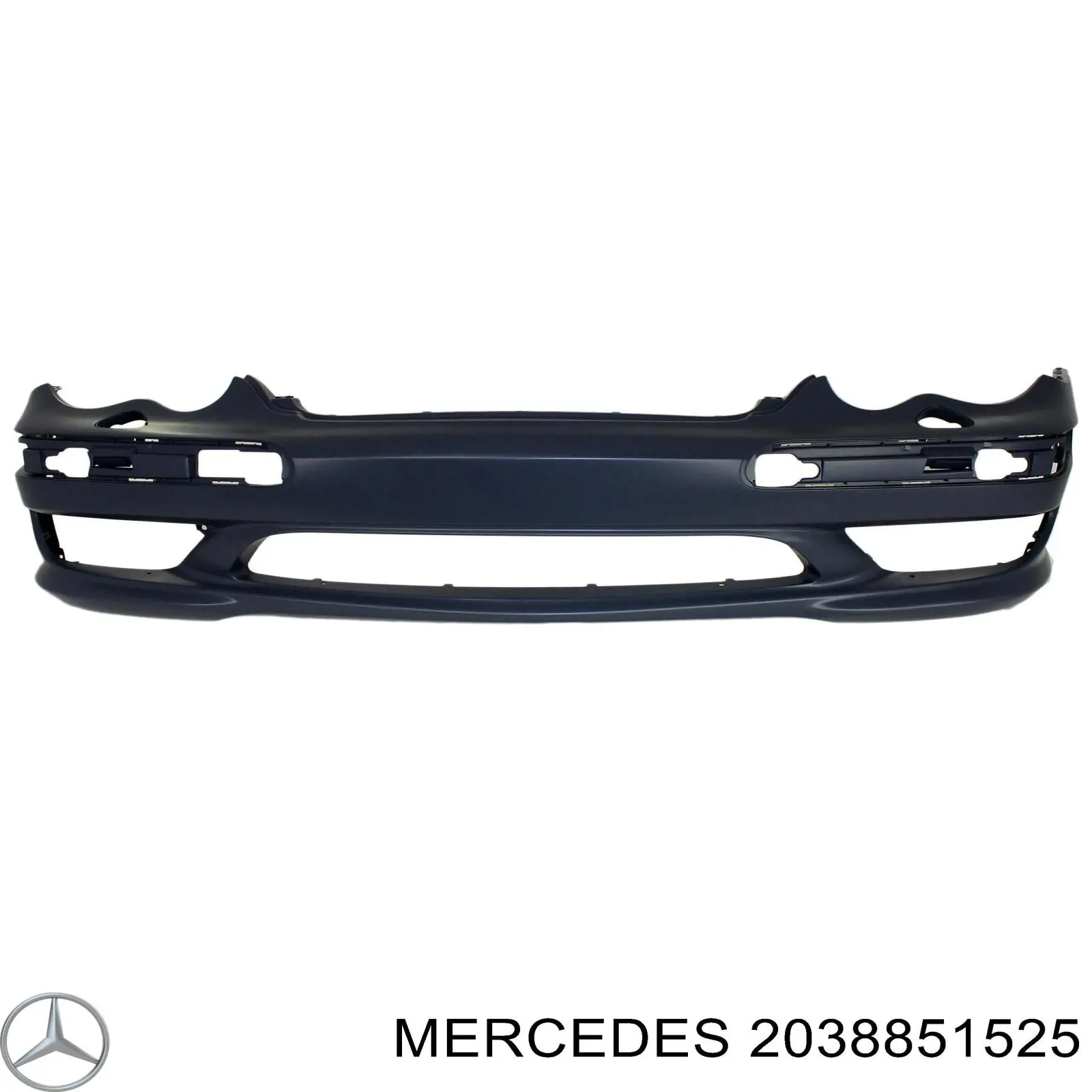 2038851525 Mercedes parachoques delantero