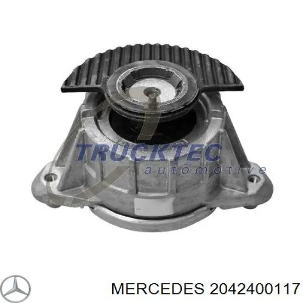 2042400117 Mercedes almoahada (soporte Del Motor Izquierda / Derecha)