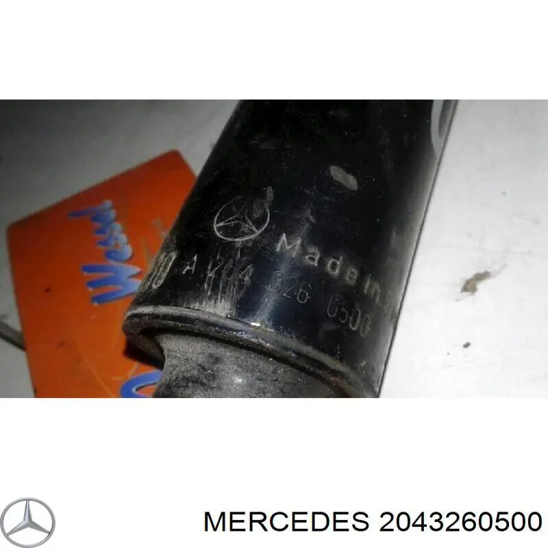 2043260500 Mercedes amortiguador trasero