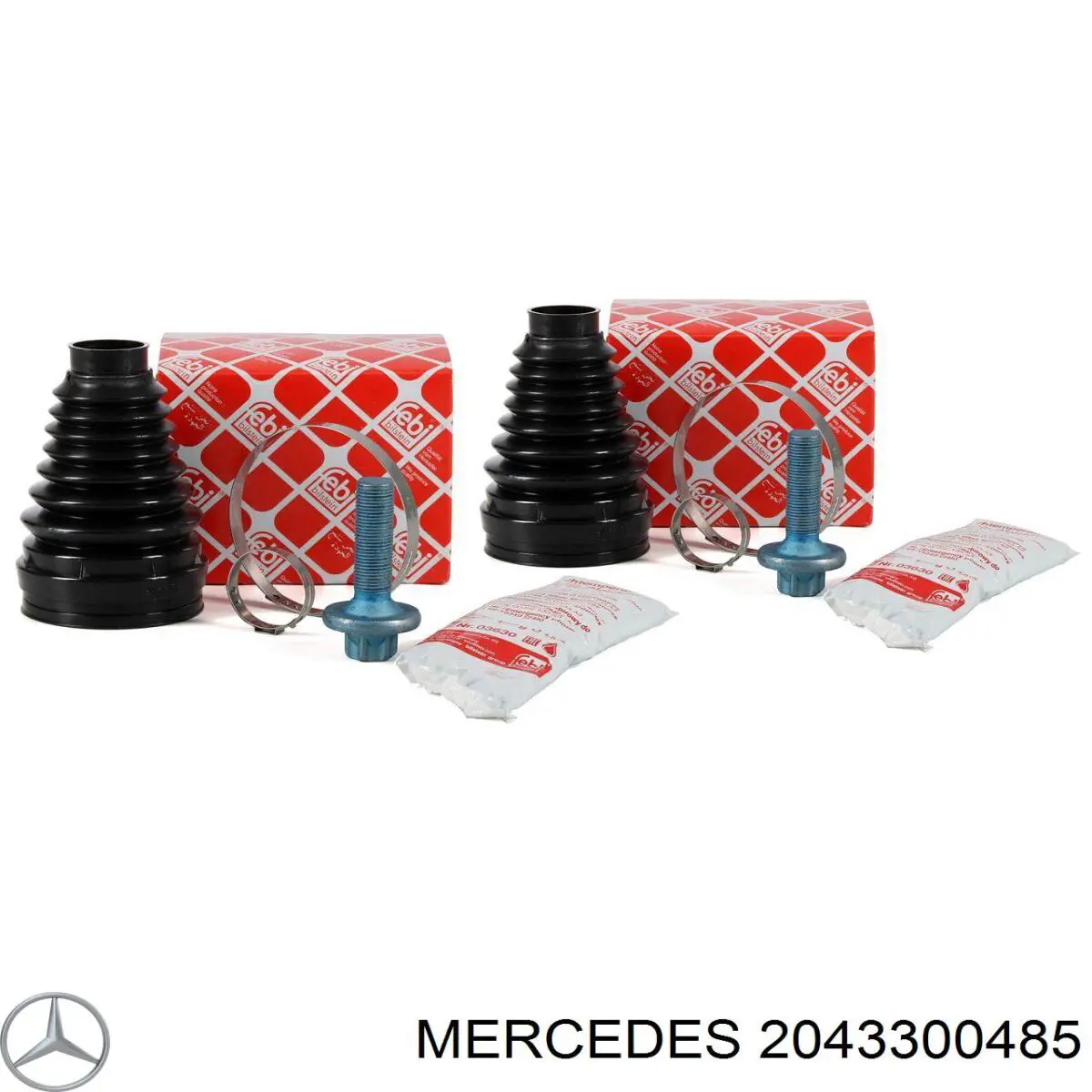 2043300485 Mercedes fuelle, árbol de transmisión delantero interior