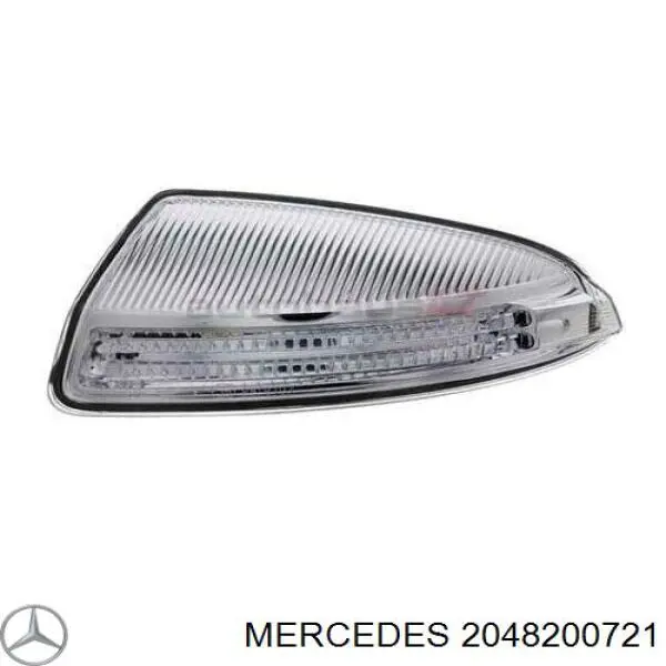 2048200721 Mercedes luz intermitente de retrovisor exterior izquierdo