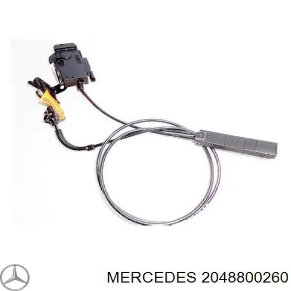  Cerradura del capó de motor para Mercedes GL X166