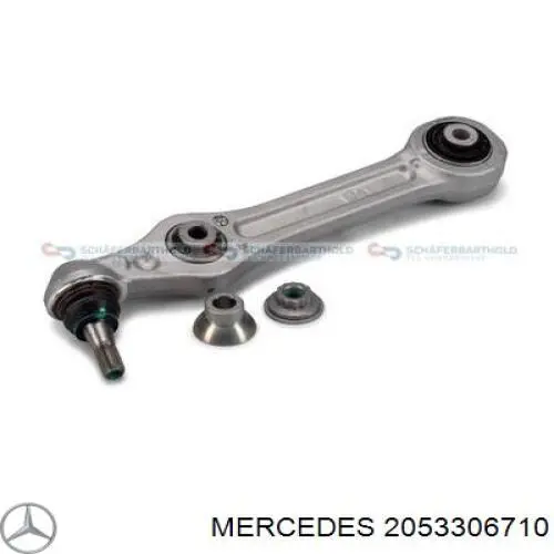 2053306710 Mercedes barra oscilante, suspensión de ruedas delantera, inferior izquierda/derecha