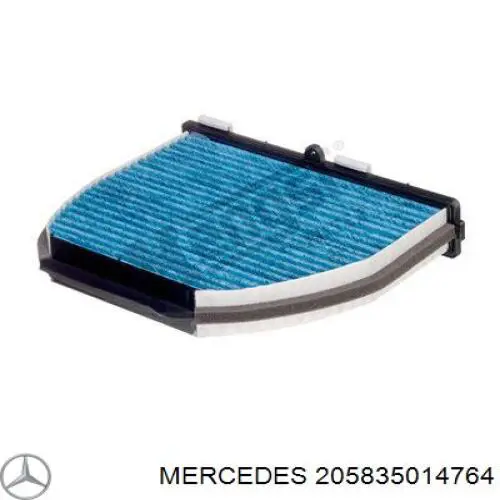 205835014764 Mercedes filtro de habitáculo