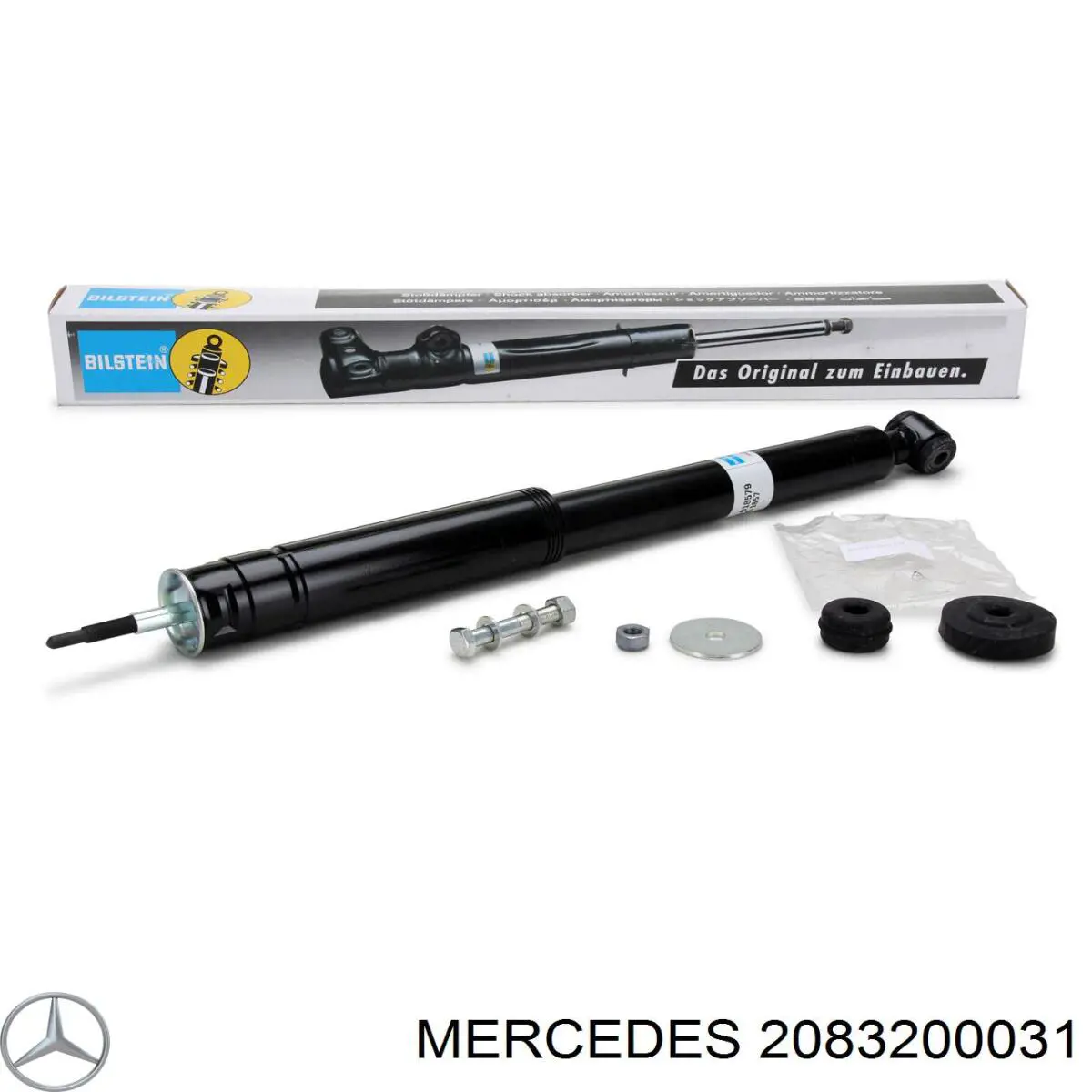 2083200031 Mercedes amortiguador trasero