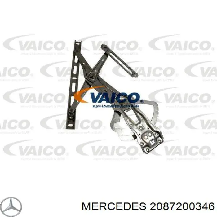  Mecanismo de elevalunas, puerta delantera izquierda para Mercedes CLK C208