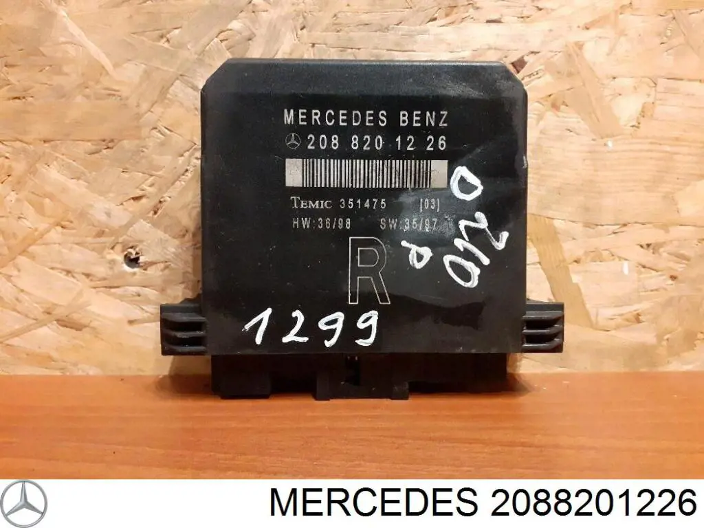  Bloque confort para Mercedes E W210