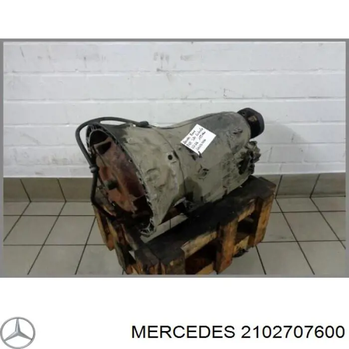 2102707600 Mercedes transmisión automática completa