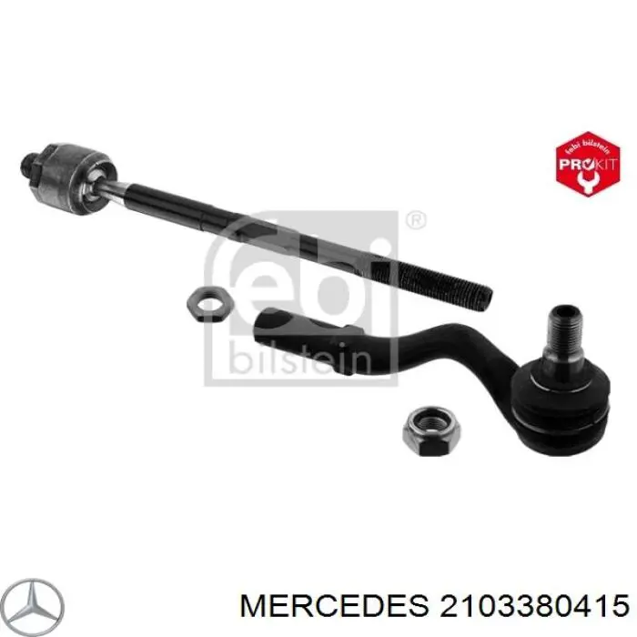 2103380415 Mercedes barra de acoplamiento