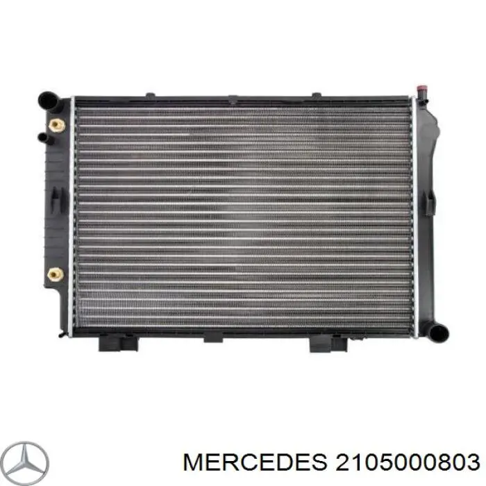 2105000803 Mercedes radiador refrigeración del motor