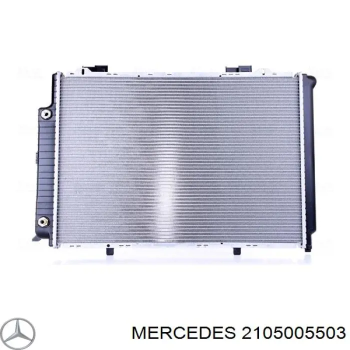 2105005503 Mercedes radiador refrigeración del motor