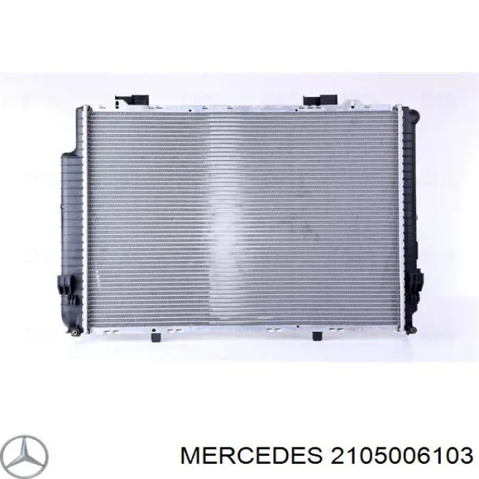 2105006103 Mercedes radiador refrigeración del motor