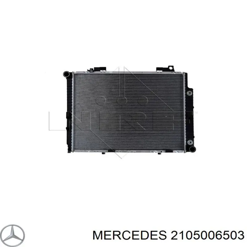 2105006503 Mercedes radiador refrigeración del motor