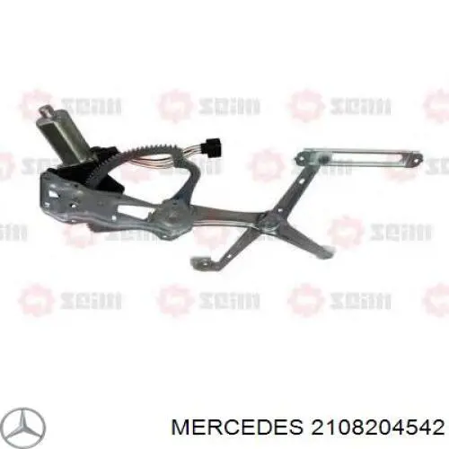 2108204542 Mercedes motor eléctrico, elevalunas, puerta delantera izquierda