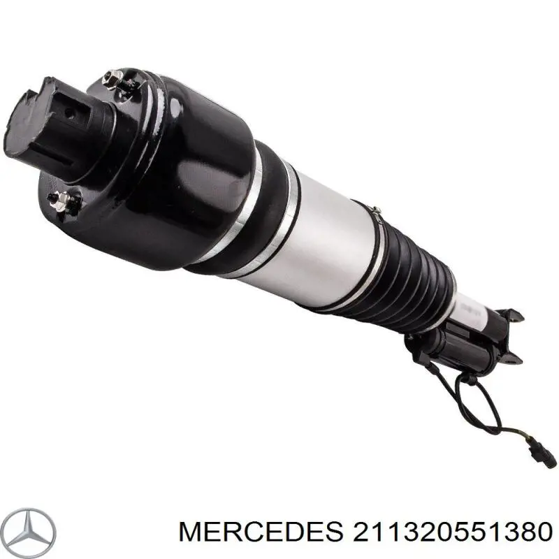 211320551380 Mercedes amortiguador delantero izquierdo