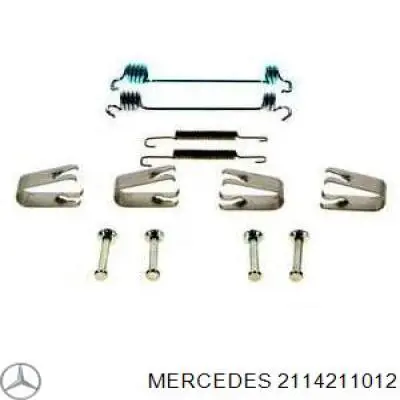 2114211012 Mercedes freno de disco delantero