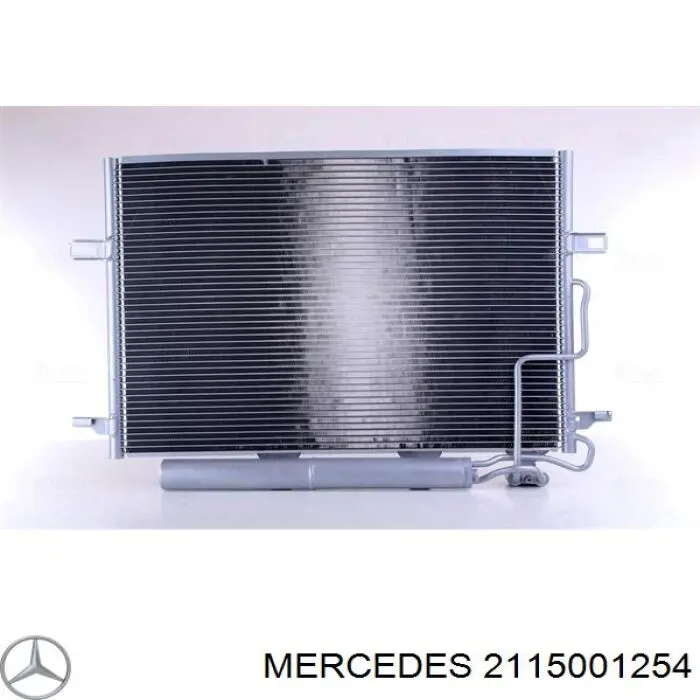 2115001254 Mercedes condensador aire acondicionado