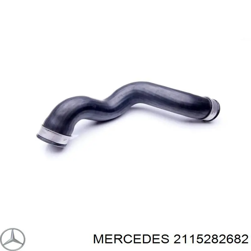 2115282682 Mercedes tubo flexible de aire de sobrealimentación derecho